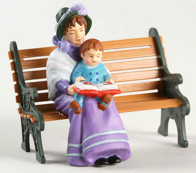 DEPT 56 DICKENS VILLAGE SERIES DICKENS LEARNS TO READ  - RETIRED