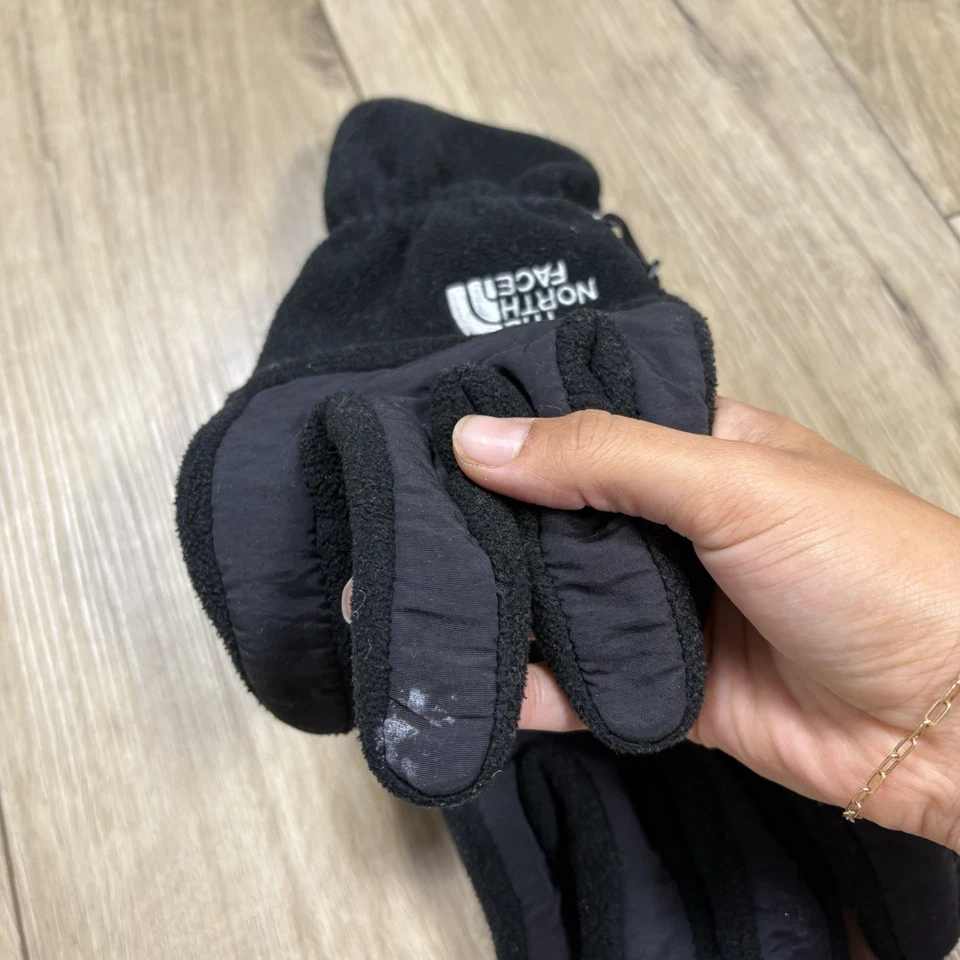 Guantes polar The North Face Denali ETip negros lisos - talla XL Foto 3 de 4