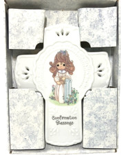Vintage Precious Moments 1994 Confirmation Blessings 4 Porcelain Cross