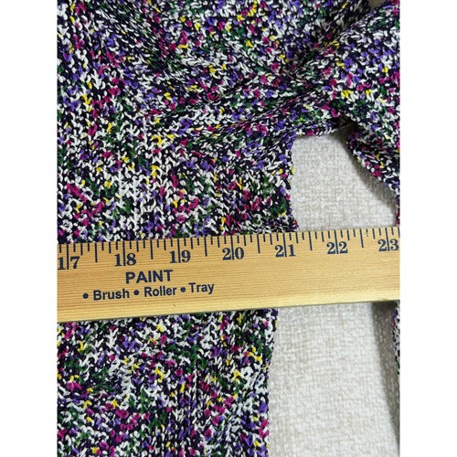 Exklusiv Misook Damen L Mehrfarbig Langarm Knopfleiste Pullover Luxus - Bild 4 von 8