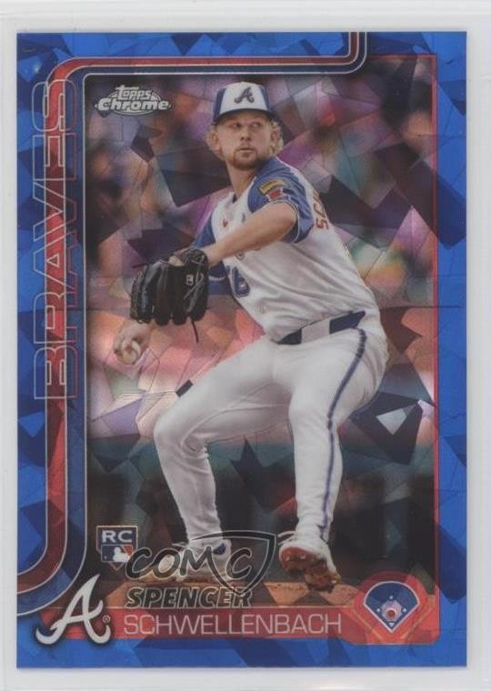 2025 Topps Chrome Sapphire Edition Spencer Schwellenbach #203 Rookie RC 1i3m