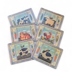 Pimpernel Mary Peckingham Farm Animal Folk Art Placemats Set Of 6