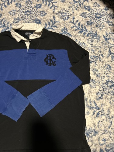 Polo Ralph Lauren Vintage Mens Long Sleeve Rugby Shirt  Size Large READ DIS by Ralph Lauren, Size L, $40 - Photo 2