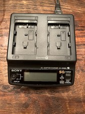 Sony M Series AC/DC Adapter and Dual Battery Charger