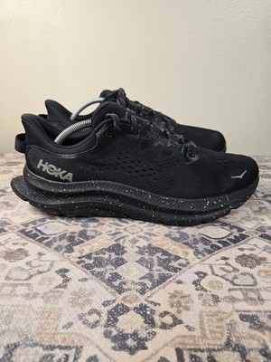  Hoka One One Kawana 2 Triple Black Men s Running Shoes Size 11.5