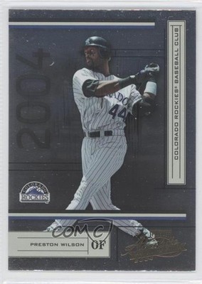 2004 Playoff Absolute Memorabilia Retail Preston Wilson #68 0b5