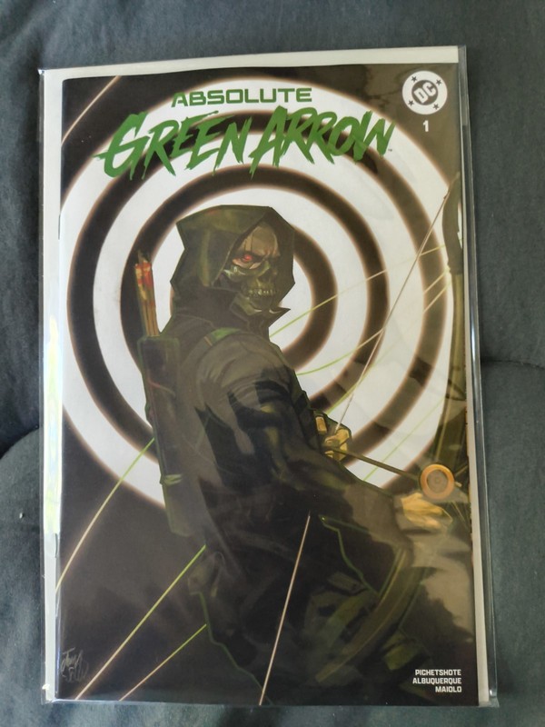 ABSOLUTE GREEN ARROW 1 FRANCESCO TOMASELLI Trade Dress Variant A LTD 3000