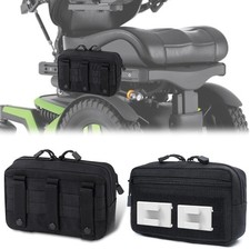 Wheel Chair Side Bag for Permobil Power, Removable Storage Bag for Permobil Whee