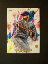 2020 Topps Inception #66 BROCK BURKE (Texas Rangers) RC - MT! [s/h discounts]