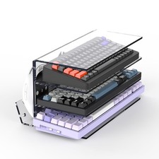 Keyboard Stand for Desktop 3 Layer Acrylic Stand Gaming Keyboard and Mouse St...