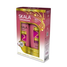 Skala - Ceramidas - Kit Brilho Shampoo e Condicionador 2x325ML - Set 2x11FlOz