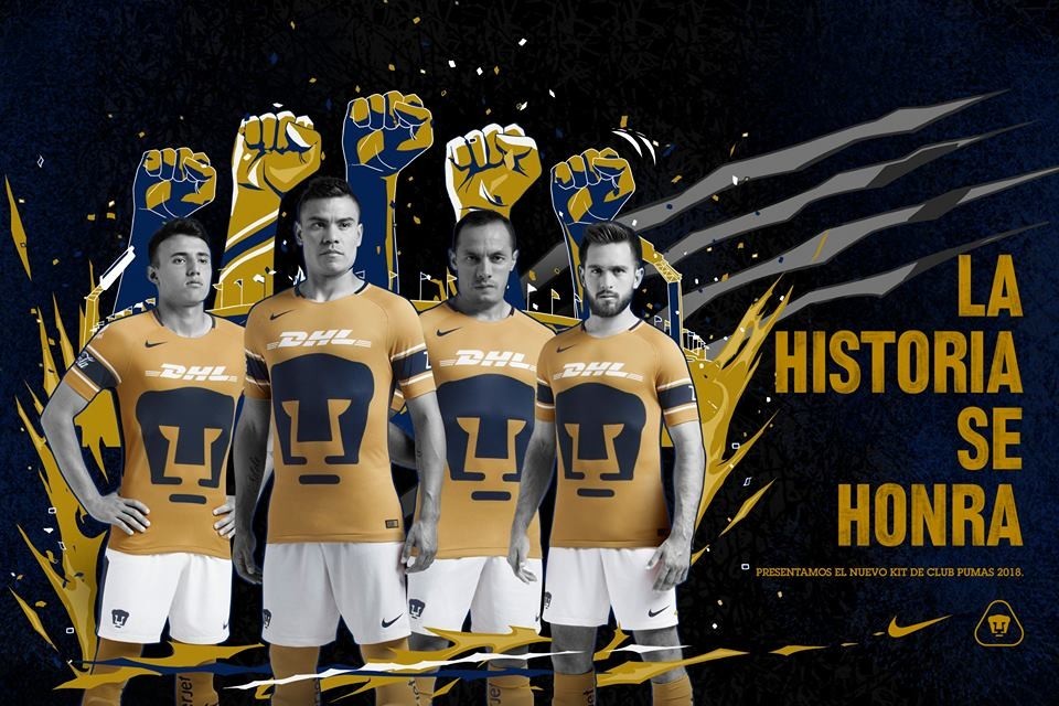 Liga Mx Jerseys Pumas Historia Nike Pumas UNAM 3rd Third Gala