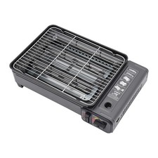 BBQ Grill Tragbarer Campingkocher Outdoor Camping Gas Grillplatte mit …