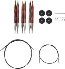 Knit Picks Options Wood Interchangeable Knitting Needle Set, Bulky Edition