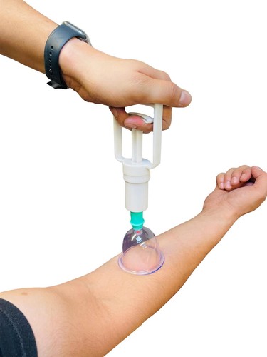12PCS Cupping Vacuum Massage Cups Therapy Set Health Acupuncture Suction UK - Picture 4 of 11