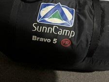 Sunncamp Bravo 5 Tent - 5 Person Tent - Everything Included - Pegs Etc.