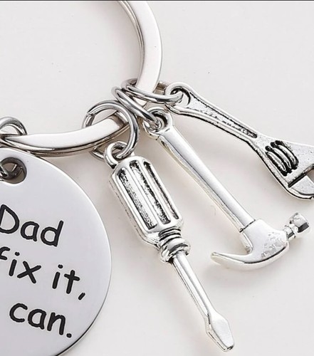 fathers day Valentines Keyring Birthday Fathers Day Gifts for Mum Dad Grandad - Picture 2 of 12