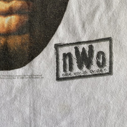 Vintage 1998 Iconic Dennis Rodman Rodzilla L Graphic T Shirt NWO WCW 90s TULTEX - Bild 5 von 12