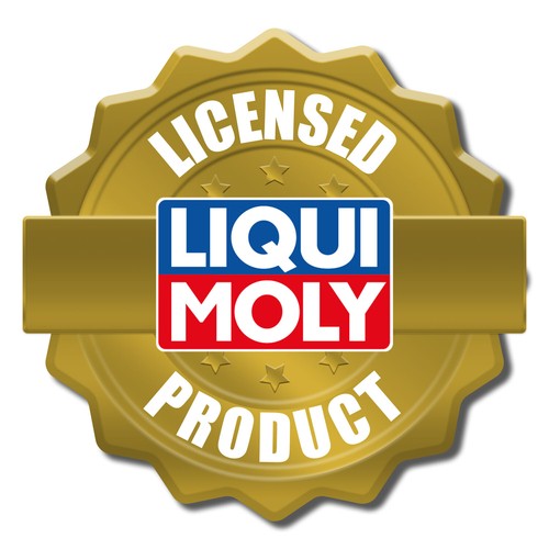 Pegatina llanta Liqui Moly diseño DOTS B Wheelsticker moto amarillo - Imagen 3 de 7