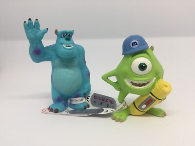 Bullyland WD 12570 12571 - 2 x Monster AG  Figur- Mike - Sully - Bully Figuren
