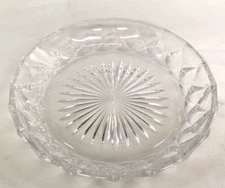 Val St. Lambert Crystal 2 Tier Cake Stand Replacement 7 3/4" Plate    LW