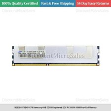 M393B5173EHD-CF8 Samsung 4GB DDR3 Registered ECC PC3-8500 1066Mhz 4Rx8 Memory