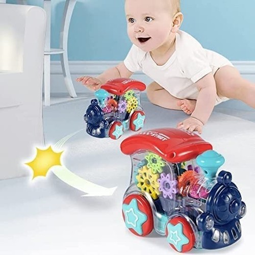 Transparent Gear Train 3D Concept Toys - 360° Rotating Vehicle, Gear Simulation - Picture 8 of 8