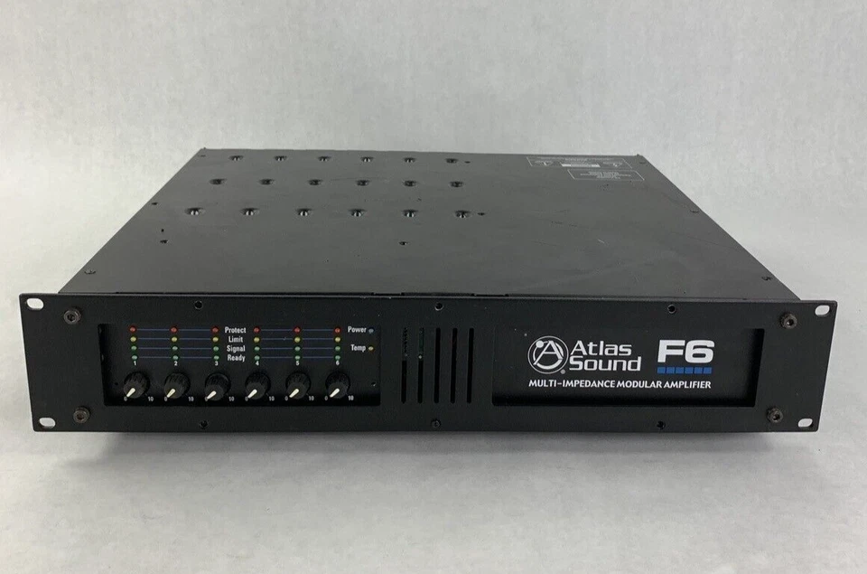 Atlas Sound F6 Multi-Impedance Modular Amplifier - Image 2 of 4