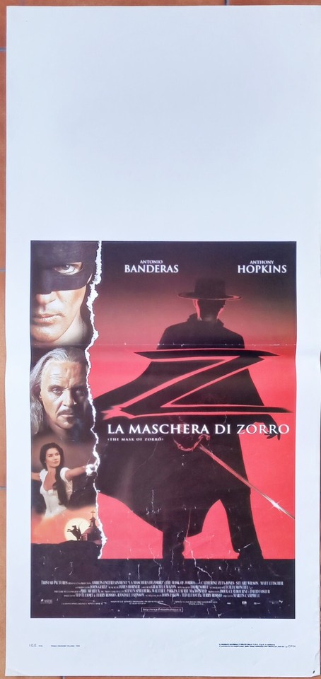 Locandina di La maschera di Zorro (1998)