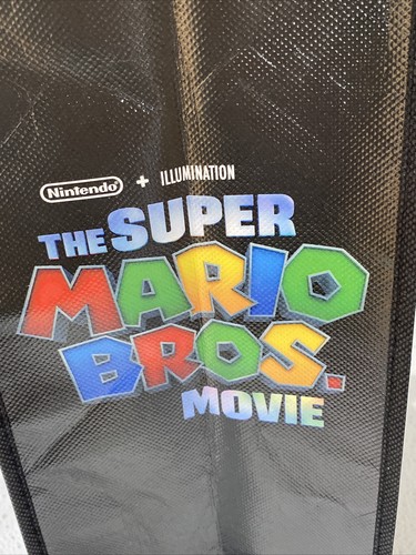 Super Mario Bros Movie Nintendo Illumination Borsa Eco Riutilizzabile Memorabilia  - Foto 3 di 9