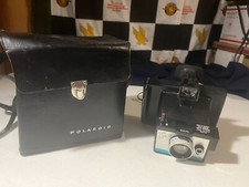 POLAROID Land Camera The Clincher"Series with Strap, Carrying Case untest