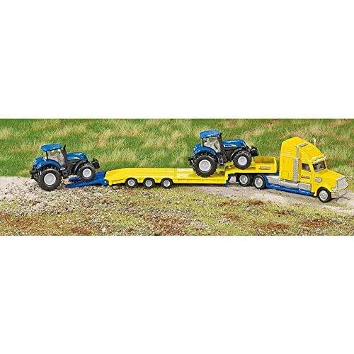Siku 1805, Lorry with New Holland Tractors, 1:87, Metal/Plastic, Yellow/Blue, - Picture 8 of 8