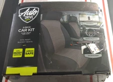 Auto Drive 5-Piece Seat Covers Car Kit