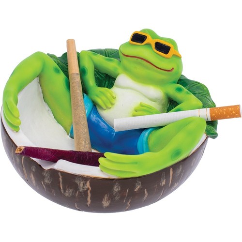 Cenicero Fujima Chilling Green Frog - Imagen 2 de 8