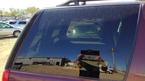 95-00 Gmc Yukon Passenger Right Rear Quarter Glass Back Side Window Oem 15762648 - Foto 5 di 6