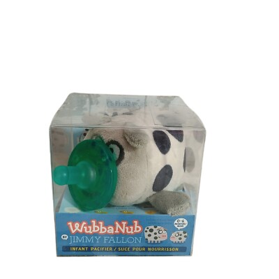 WubbaNub Pacifier Jimmy Fallon Dada Moo Cow Plush Animal