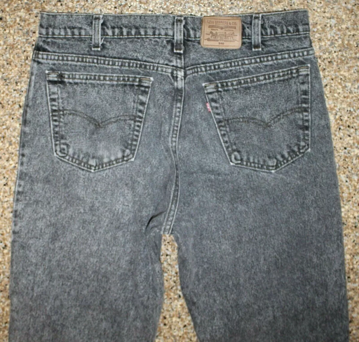 Levi 540 leather tag sale