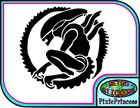 Alien B Xenomorph Vinyl Sticker Laptop Car Van Bike Wall Poster Window Movie