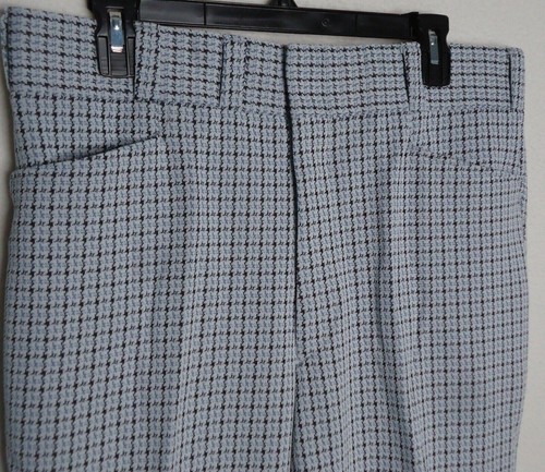 Vintage John Alexander Pants Trouser Mens 34 Double Knit Designers Collection - Picture 4 of 7