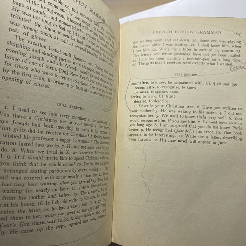 French Review Grammar and Composition by Francis Brown Barton 1929 - Picture 12 of 12
