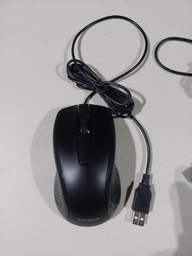 @Set of 2 Targus Optical Wired Mouse Black Model AMU660 Brand New Open Box Nice@ - Picture 2 of 6