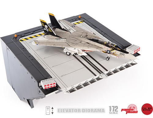 1/72 Aircraft Carrier Aircraft Lifting Platform Scene model with Lighting Sound - Picture 13 of 18