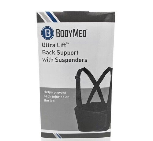 Workforce Back Support with Suspenders - 40" x 55" XLarge - 2 Pack MS-87427