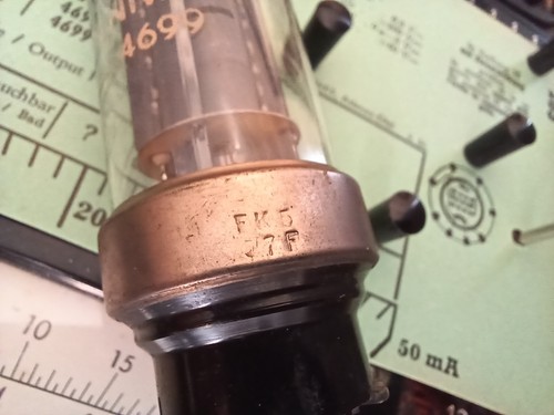 4699 EL6 TUBE PHILIPS DISK GETTER COPPER ROD n826 - Picture 7 of 7