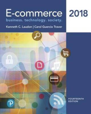 E-Commerce 2018 (14th Edition) - Hardcover By Laudon, Kenneth C. - GOOD