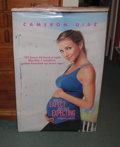 What To Expect When You're Expecting Cameron Diaz Movie Poster 27 X 40