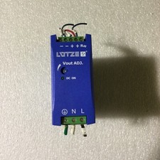 LUTZE 722-754 Power Supply, DRA60-24A, Input 100-240VAC, Output 24VDC
