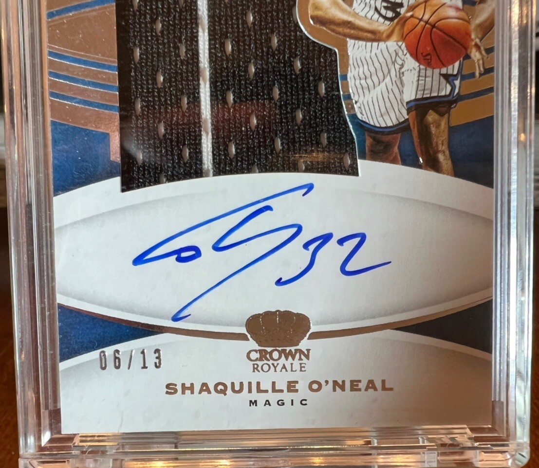 Crown Royale SHAQUILLE O'NEAL AUTO