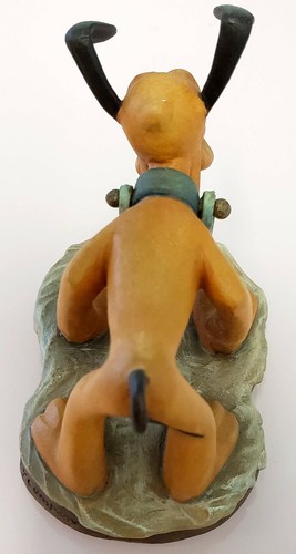 ANRI DISNEY | PLUTO FIGURINE ✪NEW✪ #64 LIMITED EDITION HAND CARVED DOG RARE 4 IN - Picture 6 of 13