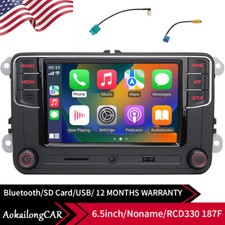 6.5 Rcd330 Plus 187f Carplay Android Auto Car Radio Stereo For Vw Tiguan Passat